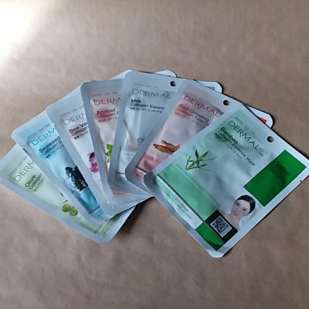 Asian sheet face masks